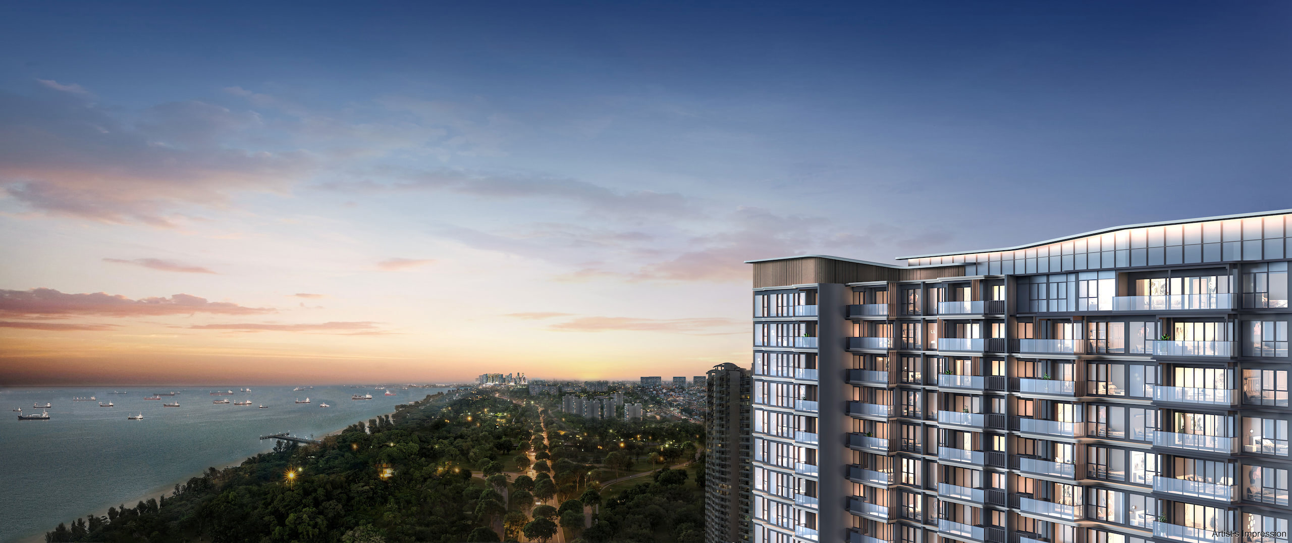Vela Bay Panoramic View